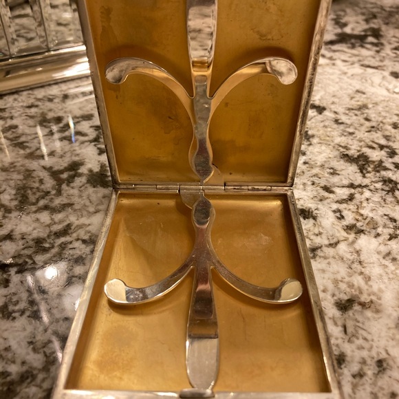 Vintage Sterling Silver Cigarette/Card Case - Picture 6 of 11